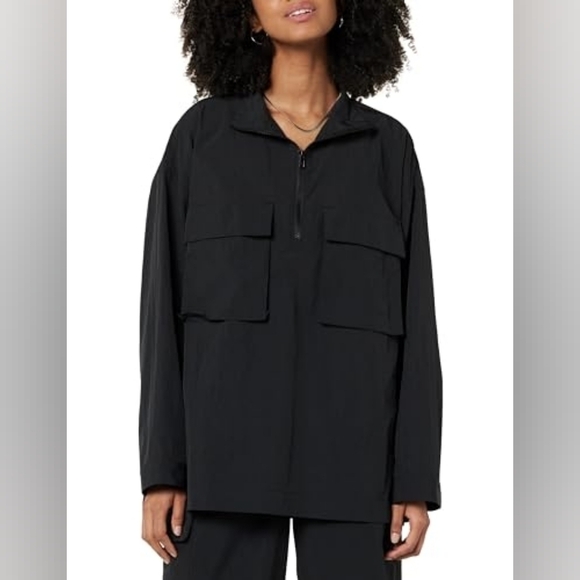 The Drop Jackets & Blazers - The Drop Women's Anabel Relaxed Nylon Jacket Size Medium NWT